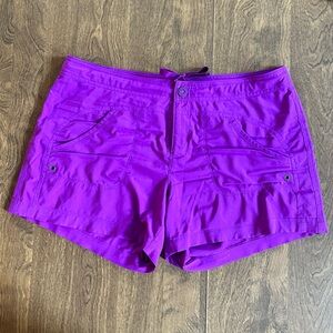 The most comfortable Athleta board shorts—purple—size 8.